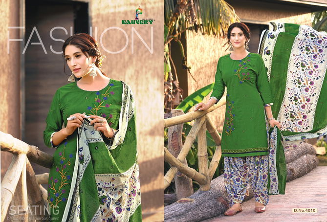 Kauvery Nyraa 4 Ready Made Cotton Fancy Ethnic Wear Designer Dress Collection